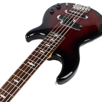Yamaha BB415 5 String Bass Guitar in Wine Red image 5