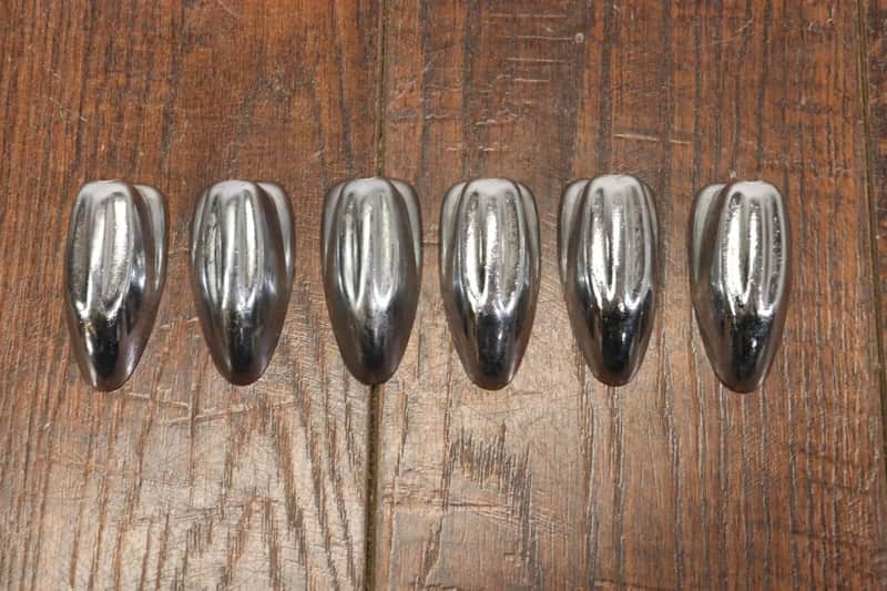 Unbranded Chrome Tom Drum Lugs 6pk #9 image 1