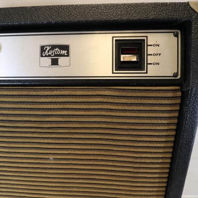 Kustom 1-B Vintage 1970's Dual Input Bass Amp image 2