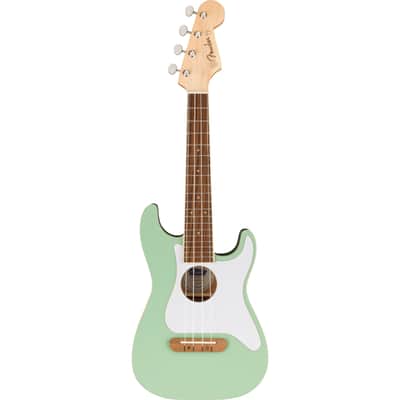 Fender Fullerton Strat Uke Surf Green - Concert Ukulele image 1
