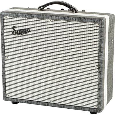 Supro 1695T Black Magick 25W 1x12 Tube Guitar Combo Amp Regular image 5