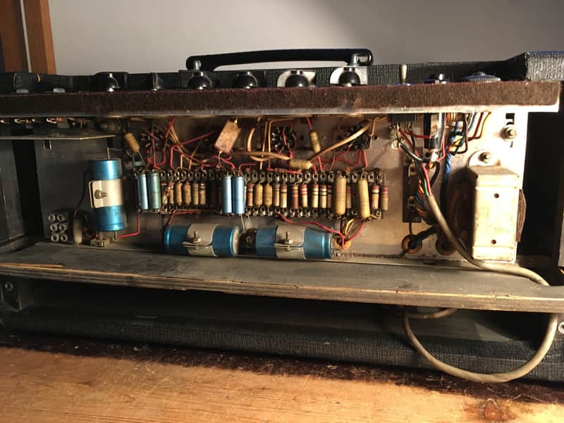 Vox AC-50/4 2-Channel 50-Watt Tube-Rectified Guitar Amp Head 1964 - 1965 image 4