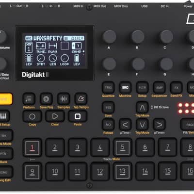 Elektron Digitakt II 16-track Stereo Drum Computer and Sampler (Digitakt2d4) image 1