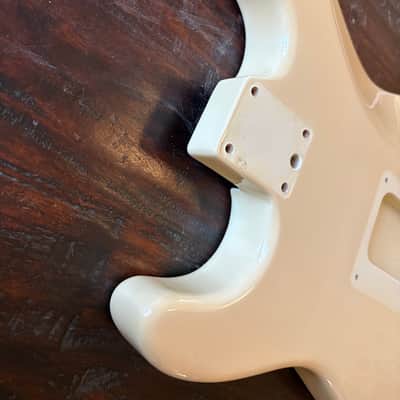 Fender American Standard Strat Plus Jeff Beck Stratocaster Body 1989 - antique white image 6