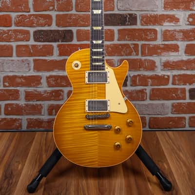 Gibson Custom Shop 1959 Les Paul Standard Reissue Flame Maple Top Lemon Burst VOS 2025 w/OHSC image 4