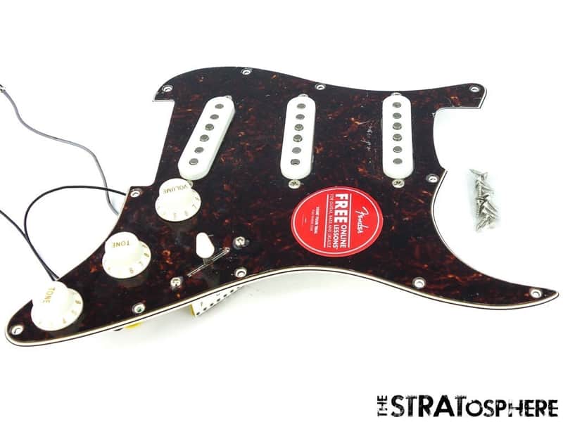 Fender Squier Classic Vibe 70s Strat LOADED PICKGUARD Alnico Pickups Tortoise image 1