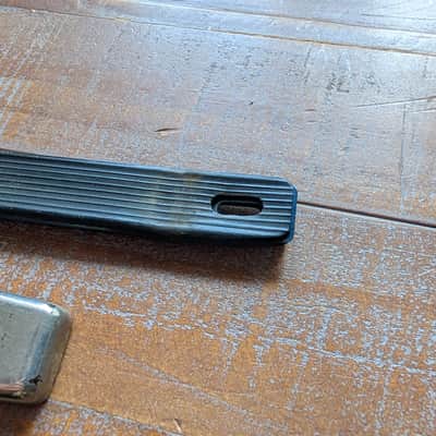 Fender Vintage Deluxe Reverb Amplifier Handle Blackface 1960s NICE Patina! image 5