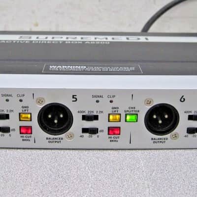 Phonic A6200 Supreme DI High Precision 6 Channel Active Direct Box imagen 4