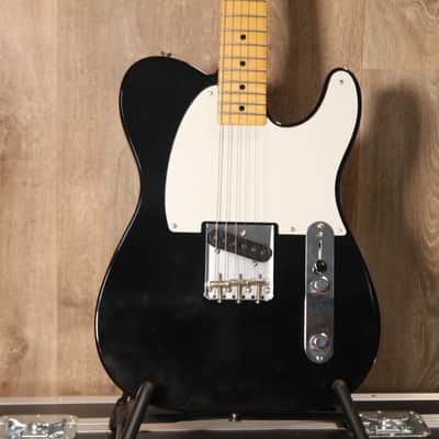 Fender 1950 Pine Esquire - 2023 - Black image 1