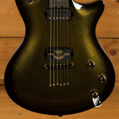 Schecter Tempest 50th Anniversary - Ebony - Gold Burst image 9