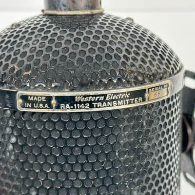 Western Electric RA-1142 Transmitter Multipattern Ribbon / Dynamic Microphone image 11