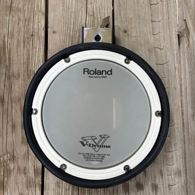 Roland PDX-8 V-Drum 10" Dual-Trigger Mesh Snare Drum Pad 2010s - Black electric drum set trigger pad image 2