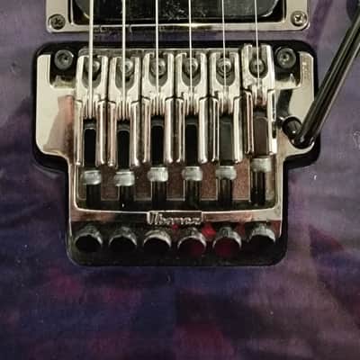 Ibanez RG 320 DXQM  2002 Transparent Lavender Tiger image 13