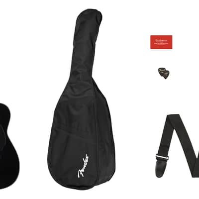Fender CC-60S Concert Acoustic Guitar Pack V2 Black Bild 1