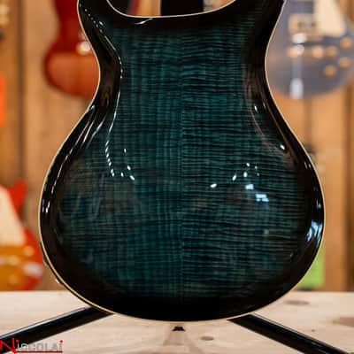 PRS SE Hollowbody II Piezo Peacock Blue Smokeburst image 17