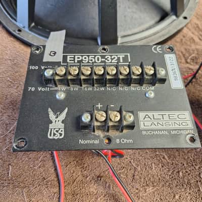 Alted Lansing 15" EP950-8B Duplex 2 Way Coaxial Driver With Crossover image 10
