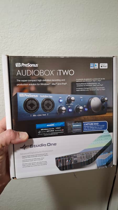 PreSonus AudioBox iTwo USB Audio Interface 2014 - Present - Blue image 1