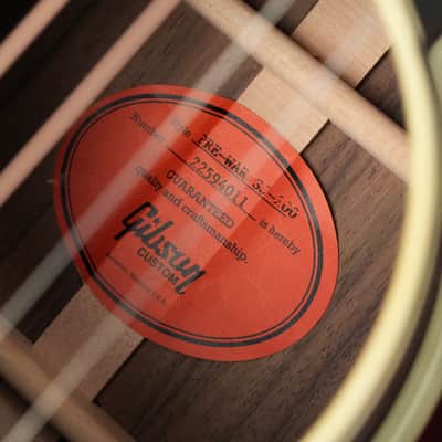 Gibson SJ200 Pre War Rosewood Vintage Sunburst 2024 image 11