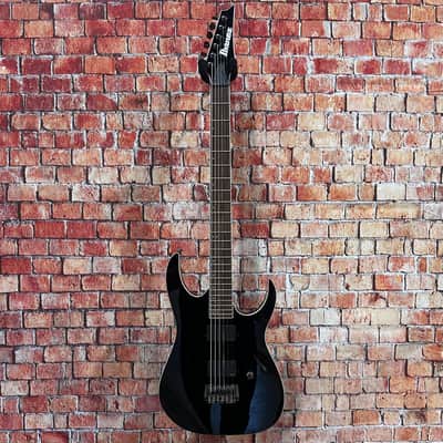 Damaged Ibanez RGIB21BK Baritone Electric Guitar - Black image 1