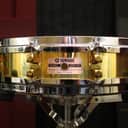 Vintage Yamaha SD493 Seamless Brass Piccolo Snare The 1980s GOAT w/Powerhoops