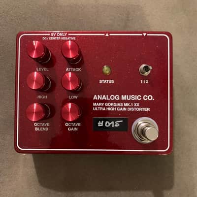 Analog Music Company Mary Gorgias MK1 2023 - Red image 1