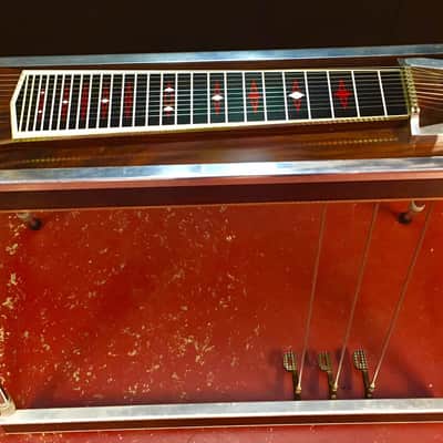 Dekley S10 3x4 Standard Emmons E9 Pedal Steel Guitar w/ Case GREAT CONDITION!!! image 4
