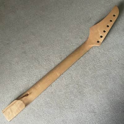 Black Maple Electric Guitar Neck, Rosewood Fingerboard 24 Frets image 2