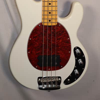 Sterling by MusicMan StingRay Classic 4 Roasted Maple Olympic White electric bass ST-RAY24CA-OWH-M1 image 2