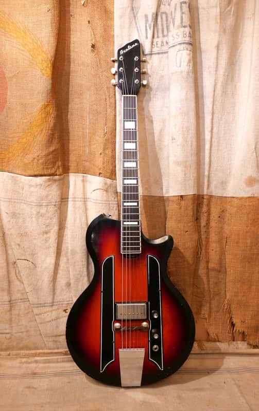 Airline Single Pickup Solidbody 1960 Redburst image 1