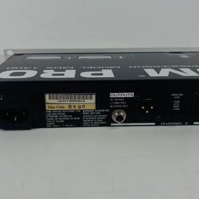 Behringer AUTOCOM PRO MDX1400 - 2-Channel Compressor / Expander / Gate - No PSU image 5