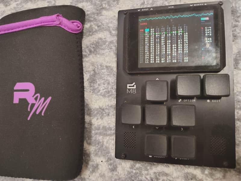 LIMITED Dirtywave M8 Portable Tracker Sequencer / Synthesizer 2021 - Present - Black image 1