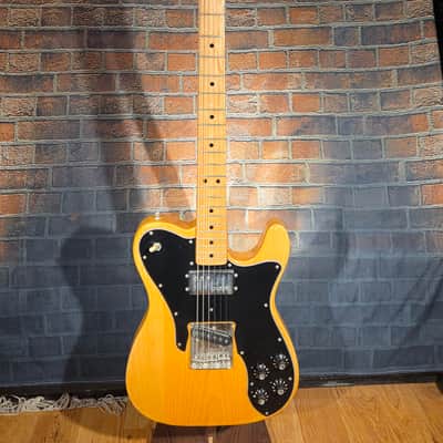 Vintage 1975 Fender Telecaster Custom Maple Fretboard Natural w/ OHSC image 2