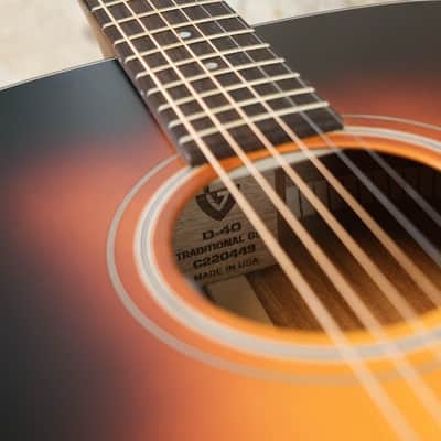 Guild D-40 GSR 2023 - Satin Sunburst image 9