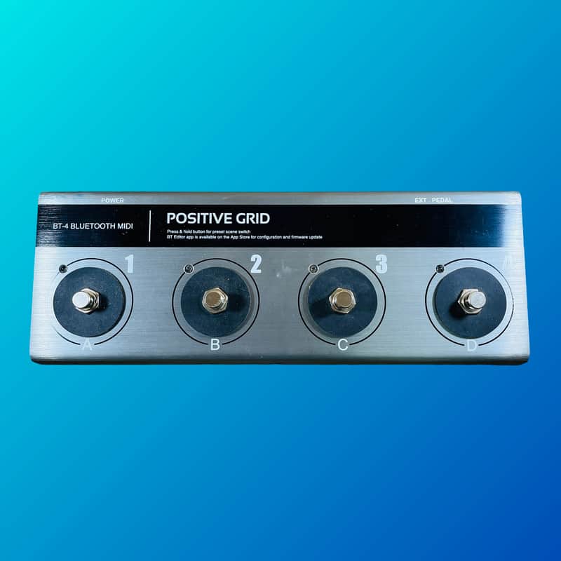 Positive Grid BT4 Bluetooth MIDI Pedalboard Controller image 1