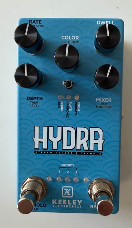 Keeley Hydra Stereo Reverb & Tremolo