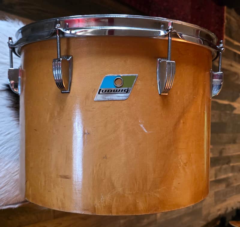 Ludwig 14X10 Concert Tom 1970's - Thermogloss (VIDEO) image 1