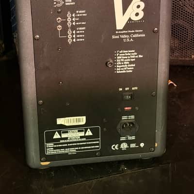 KRK V8 Series I Passive/Active Studio Monitors - Matching Pair (One Blown / Non-Functioning - Project Set) image 22