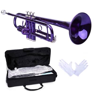 Cxxss Brass B Flat Trumpet Violet image 8
