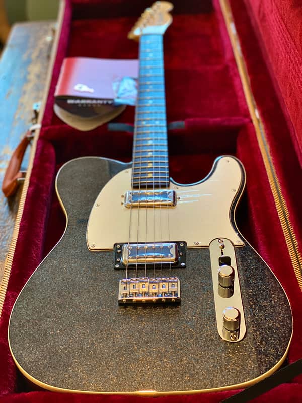 Fender Limited Edition Japanese Black Sparkle Domestic Only FSR 1960's Custom Telecaster Alder/Rosewood MIJ Japan w/ HSC