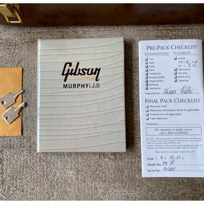 Gibson Custom Shop Murphy Lab 1959 Les Paul R9 Light Aged - Iced Tea - MINT - London Pickup image 10