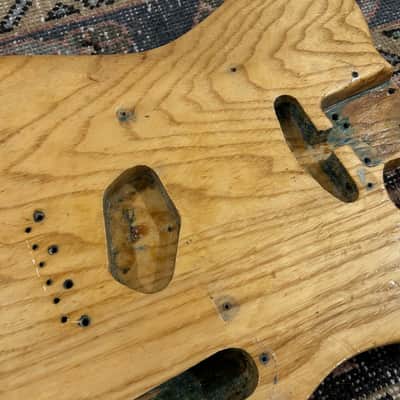 Vintage Fender Telecaster Body 1970’s Natural Refin image 4