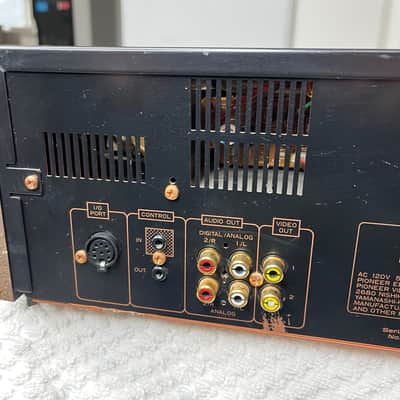 Pioneer LD-S1 LaserDisc Player Full Analog Video 8bit Digital