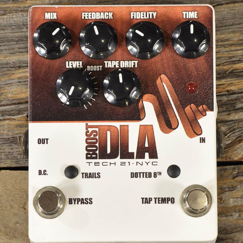 Tech 21 Boost DLA Analog Delay Emulator Pedal | Reverb