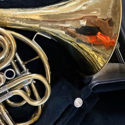C. G. Conn 6D Double French horn. Made in USA image 4