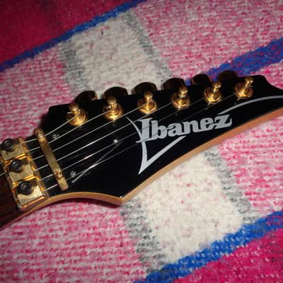 Ibanez Reb Beach Voyager Model RBM-1  Metallic Teal w/Gold  1991 image 2