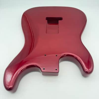 HooDoo Stratocaster Body Alder Metallic Red Light hsb6556 image 7