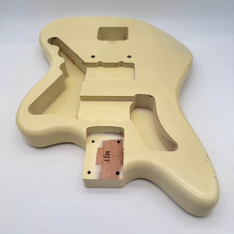 MJT Jazzmaster Body Alder Relic Vintage White Nitro Light MJT5424
