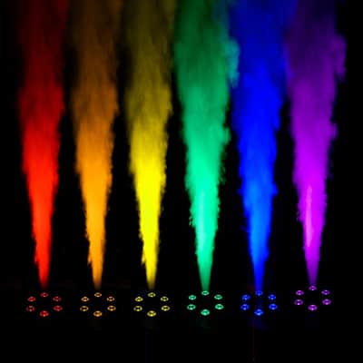 CHAUVET GEYSER T6 PyroTechnic Fog & Fire LED Effect Light with Remotes image 8