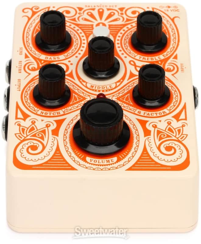 Orange Acoustic Guitar Preamp Pedal (AcoustPedald2) image 1
