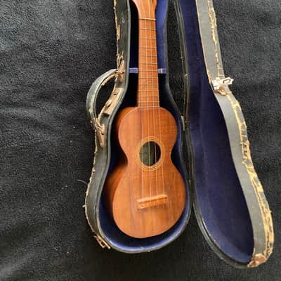 Vintage Jonah Kumalae Hawaiian Solid Koa Soprano Ukulele 1915 image 23